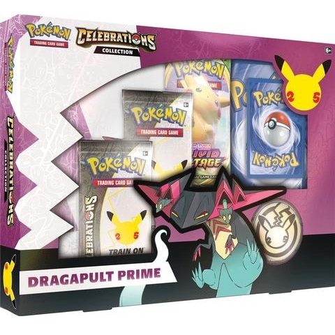 Pokemon kort - Celebrations 25th Anniversary - Dragapult Prime Collection